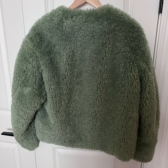 MOS edition faux fur jacket, size 6 - Picture 3 of 4